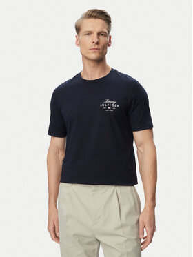 Tommy Hilfiger Tommy Hilfiger Marškinėliai MW0MW43224 Tamsiai mėlyna Regular Fit