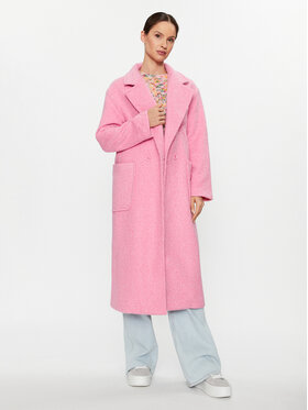 Glamorous Glamorous Kabát pro přechodné období KA6825B Růžová Regular Fit