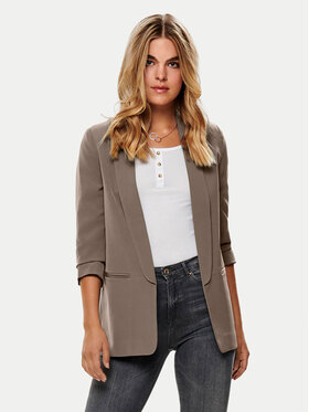 ONLY ONLY Švarkas Elly 15197451 Ruda Regular Fit