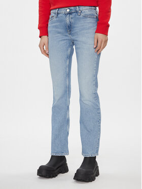 Tommy Jeans Tommy Jeans Traperice Maddie Md Bc Ah6114 DW0DW17274 Plava Slim Fit