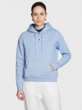 Tommy Jeans Tommy Jeans Bluza Serif Linear DW0DW14362 Niebieski Regular Fit