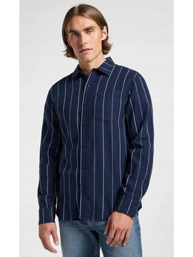 Lee Lee Koszula Mercantile Shirt Niebieski Relaxed Fit
