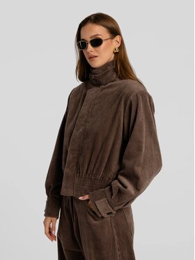 MANDRAGORA MANDRAGORA Bunda bomber Barro Béžová Standard Fit