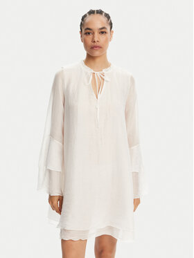 ViCOLO ViCOLO Rochie de vară TD0753 Alb Regular Fit