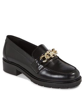 Tommy Hilfiger Tommy Hilfiger Loafers Th Chain Loafer FW0FW07517 Čierna