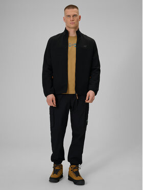 4F 4F Spodnie materiałowe MISSION READY Czarny Regular Fit