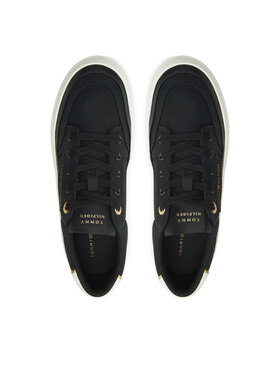 Tommy Hilfiger Superge Essential Vulc Textile Sneaker FW0FW08323 Črna