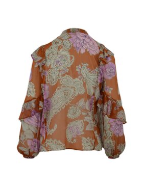 TWINSET TWINSET Πουκάμισο 232TP213F Πορτοκαλί Regular Fit