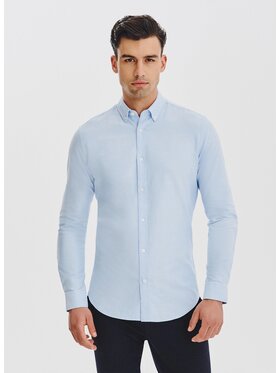 Pako Lorente Pako Lorente Koszula P25WF-1X-003 Niebieski Slim Fit