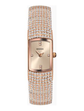 Sekonda Sekonda Zegarek 40423 Różowe złoto