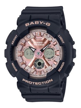 Baby-G Baby-G Zegarek Casio-BA-130-1A4ER Czarny
