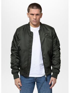 PITBULL PITBULL Kurtka przejściowa HACKET Zielony Regular Fit