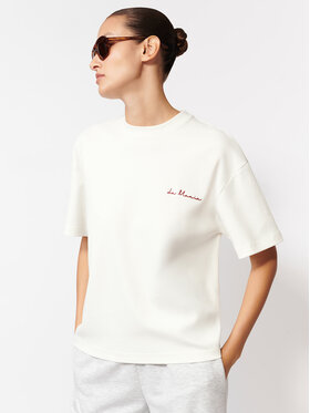 La Mania La Mania T-Shirt BABES Écru Basic Fit