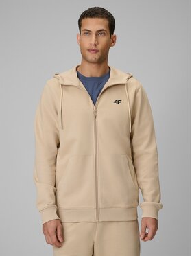 4F 4F Felpa 4FRSS26TSWSM3106-83S Marrone Regular Fit
