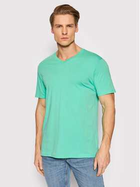 United Colors Of Benetton United Colors Of Benetton T-Shirt 3U53J4231 Zielony Regular Fit