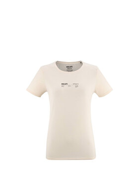 Millet Millet T-Shirt Intense Essential Ts Ss W Écru Active Fit