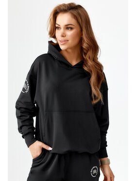 ROUGH RADICAL ROUGH RADICAL Bluza PERY HOODIE Czarny Regular Fit