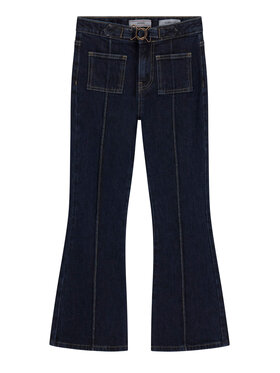 Guess Guess Дънки J6BA12 D2214 Тъмносин Flare Fit