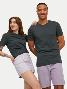 Jack&Jones Jack&Jones T-Shirt Organic Basic 12156101 Grau Slim Fit
