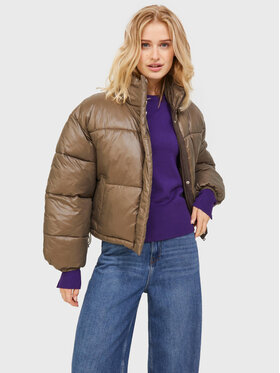 JJXX JJXX Winterjacke Beany Shine 12214675 Grün Regular Fit
