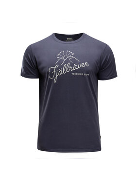 Fjällräven Fjällräven T-Shirt F87047-560_XL Granatowy Regular Fit
