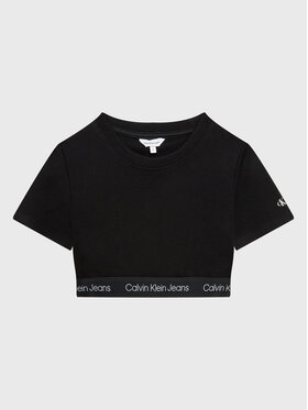 Calvin Klein Jeans Calvin Klein Jeans T-Shirt Punto Logo IG0IG01599 Czarny Slim Fit