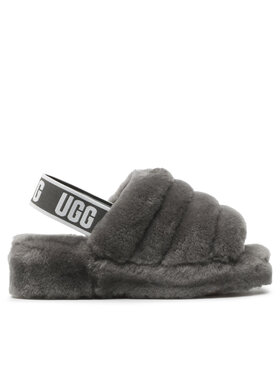Ugg Ugg Kapcie W Fluff Yeah Slide 1095119 Szary