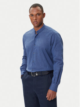 KARL LAGERFELD KARL LAGERFELD Košile 605035 552627 Tmavomodrá Regular Fit