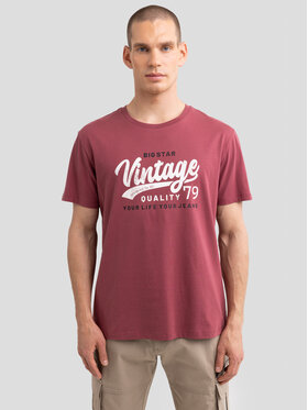 BIG STAR BIG STAR T-Shirt GRALIS Różowy Oversize