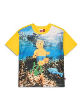 LEGO LEGO T-Shirt 11011334/207 Żółty Regular Fit