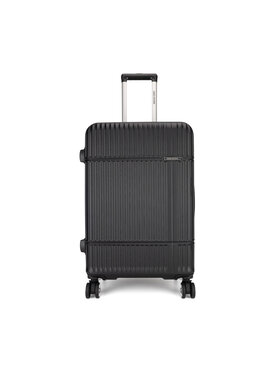 GINO ROSSI Gino Rossi Среден куфар GIN-WAL-002-CCC-M Черен