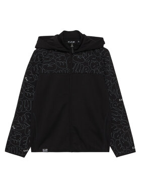 EA7 Emporio Armani EA7 Emporio Armani Суитшърт 7B000369 AF10368 UC001 Черен Regular Fit
