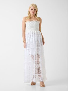 Marciano Guess Marciano Guess Každodenní šaty 182733 Bílá Classic Fit