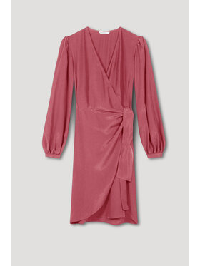 Elementy Elementy Sukienka koktajlowa AW22-SUK-VALENTINA-XS-RASPBERR Różowy Regular Fit