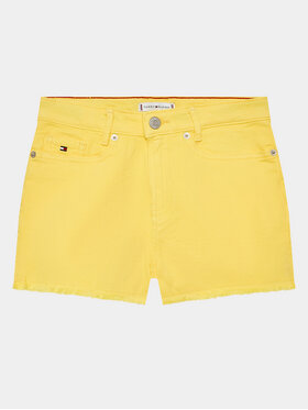 Tommy Hilfiger Tommy Hilfiger Džínsové šortky Harper KG0KG07242 D Žltá Straight Fit