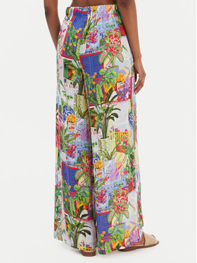 Seafolly Seafolly Hlače iz tkanine La Boca 55599-PA Pisana Wide Leg