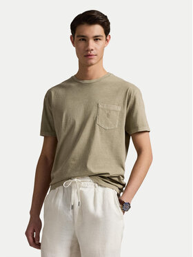 Polo Ralph Lauren Polo Ralph Lauren T-shirt 710969628006 Kaki Custom Slim Fit