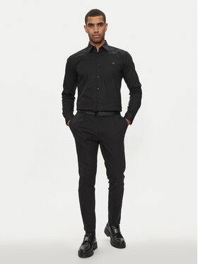 Hugo Srajca Ermo 50505315 Črna Slim Fit