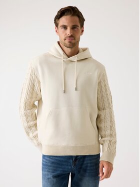 Guess Guess Felpa 179372 Beige Classic Fit