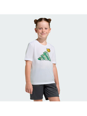 adidas adidas Dres 158710 Biały Regular Fit