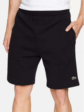 Lacoste Lacoste Sporta šorti GH9627 Melns Regular Fit