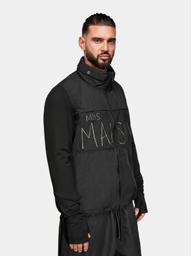 MADE BY SOCIETY MADE BY SOCIETY Kurtka anorak AVANTGARDE Hoodie - H17771 Czarny Basic Fit