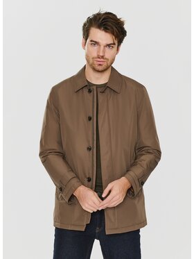 Pako Lorente Pako Lorente Płaszcz przejściowy P23WF-7X-010 Brązowy Classic Fit