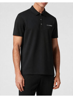 Plein Sport Plein Sport Polokošeľa 31030 Čierna Slim Fit