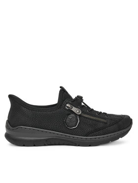 Rieker Rieker Sneakersy L32F1-00 Čierna