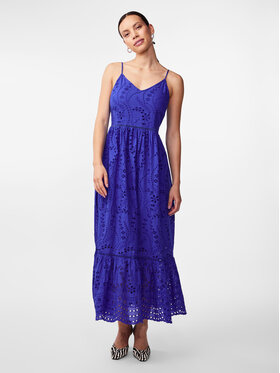 YAS YAS Sukienka letnia Luma 26032686 Niebieski Regular Fit