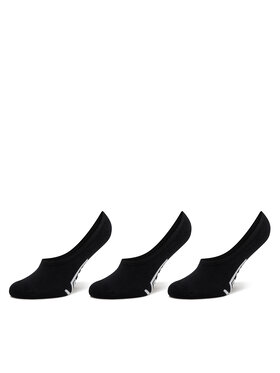 Vans Vans Set de 3 perechi de șosete scurte pentru bărbați Classic No Show VN000F10BLK1 Negru