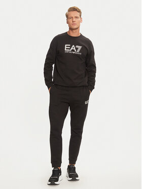 EA7 Emporio Armani EA7 Emporio Armani Trenerka 6DPV64 PJVTZ 1200 Crna Regular Fit