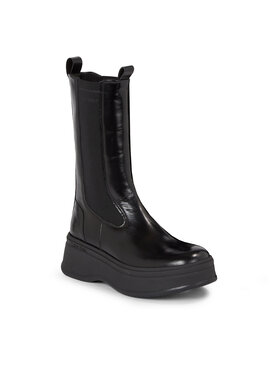 Calvin Klein Calvin Klein Μποτάκια με λάστιχο Pitched Chelsea Boot HW0HW01686 Μαύρο