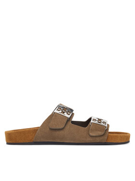 Tory Burch Tory Burch Natikače Mellow Slide 171151 Smeđa